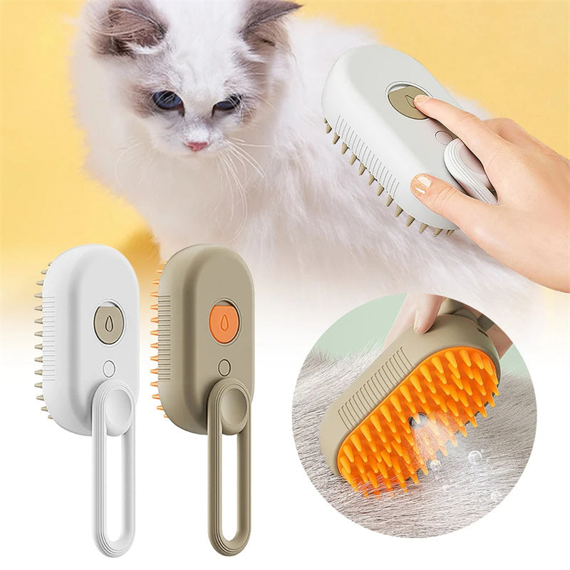 Electric Steamy Cat/Dog Brush