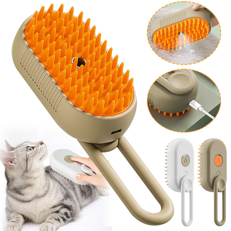 Electric Steamy Cat/Dog Brush